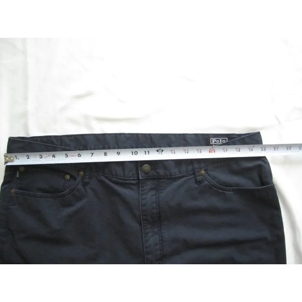 Men Polo Ralph Lauren Slim Fit Cotton Pants Sz 40/32 (MP372)